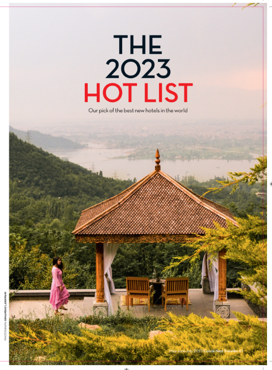 The 2023 Hot List of Conde Nast Traveller